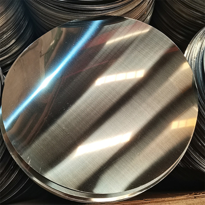 Lingkaran Stainless Steel disesuaikan Ba ​​Mirror No.4 2b ASTM304l 0.56mm Lingkaran Baja Potong Stainless