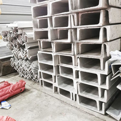 Aisi 201 Stainless Steel U Saluran Sandblasting 60x38x4mm