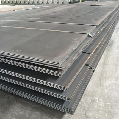 SS400 Coated SGCC Carbon Steel Sheet Plat Besi 4mm Konstruksi Rolled Panas
