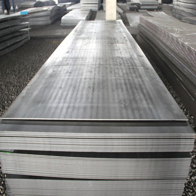 SS400 Coated SGCC Carbon Steel Sheet Plat Besi 4mm Konstruksi Rolled Panas
