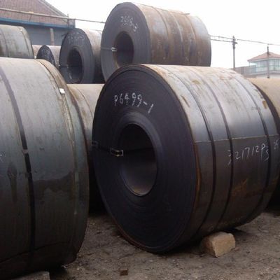 Q235 Lembaran Baja Karbon Coil Hot Rolled 5mm 8mm Tebal