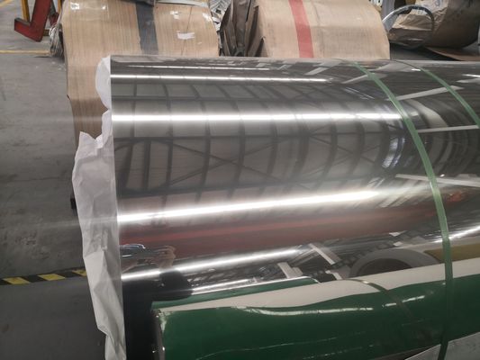 904L BA Selesai Stainless Steel Rolls, 0,5mm SS Coil Cold Rolled Steel Strips