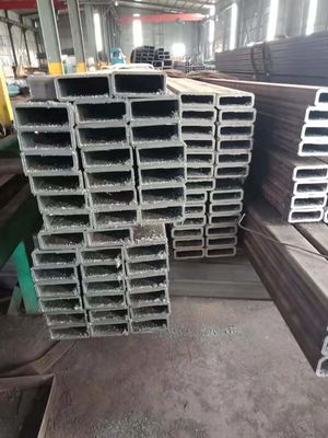 SUS304 Stainless Steel Rectangular Pipe, 304l HL Carbon Steel Square Pipe 0.6 0.8 1.2mm