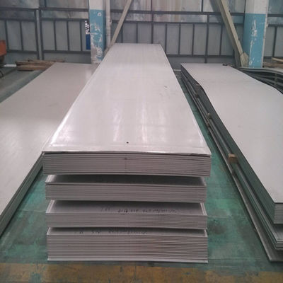 301 Stainless Plat Lembaran Datar 4 * 8 Ketebalan Konstruksi 0.5mm Tahan Cuaca