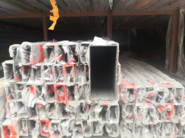 316L Stainless Steel Tabung Persegi Panjang Polandia Stainless Steel Pipa Persegi 20 * 40 25 * 50 30 * 60