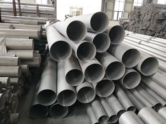 Polish Seamless ukuran besar Stainless Steel Tubing 310 500mm Od Dengan Panjang Disesuaikan