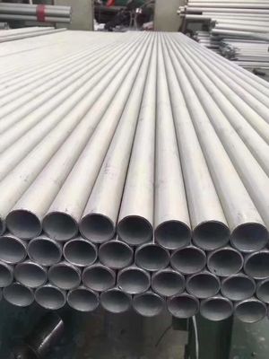 304 DIN 0.6mm pengelasan Tubing Stainless Steel Dinding Tipis
