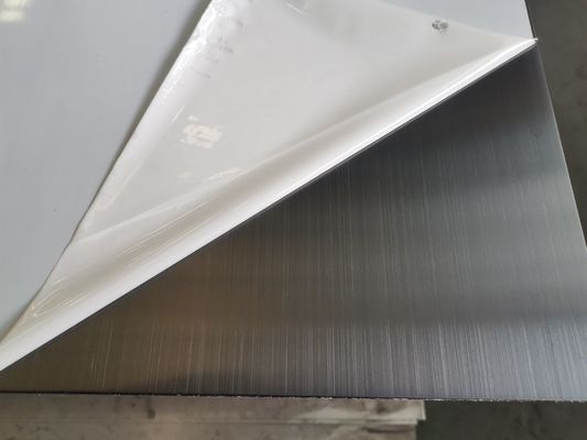 NO.4 Cold Rolled Food Grade 304316 Plat Stainless Steel Dilapisi PVC