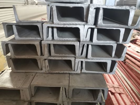Tidak Berlubang Galvanized Carbon Stainless Steel U Bentuk Saluran Profil UPN 80