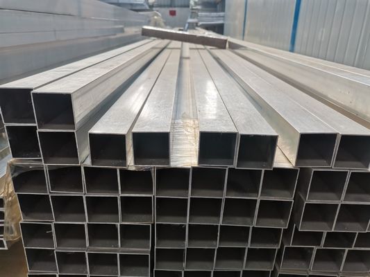 304316 2B Selesai Seamless 0.4mm Stainless Steel Square Pipe