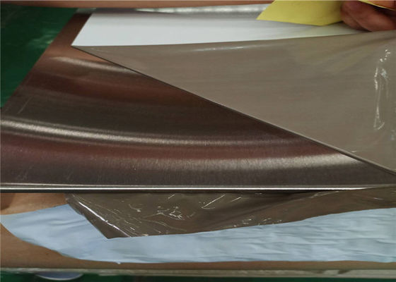 1250mm Lebar 0.02mm 8K Mirror Finish 201 Lembar Stainless Steel