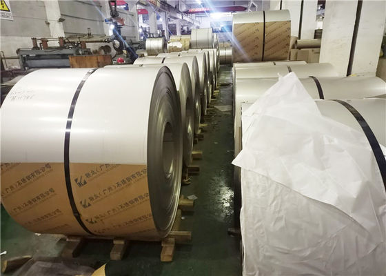 Kumparan lembaran Baja Tahan Karat Austenitik 3.0mm SUS201 Rolled Panas