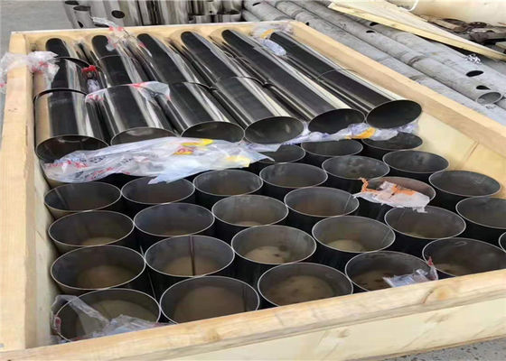 NDT ASTM A240 OD100 Pegangan Cerah sS304 Pipa Stainless Steel
