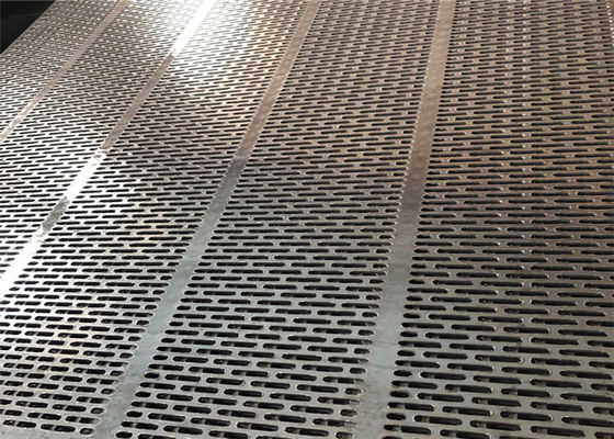 SS304 1mm Panel Stainless Steel Berlubang Tahan Korosi Rolled Dingin