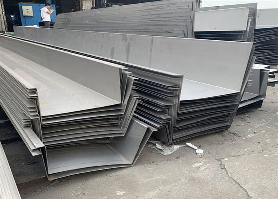 6m 202 2B Selesai Penjaga Talang Hujan Stainless Steel Untuk Dekorasi