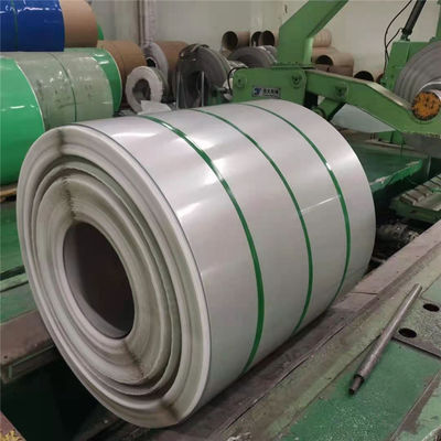 SGS 201 J1 Grade Slit Edge Stainless Steel Coil Resistensi Dampak