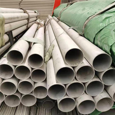 0Cr18Ni9 Duplex 304 Tabung Pipa Baja Bentuk Bulat Tahan Korosi