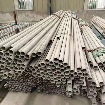 0Cr18Ni9 Duplex 304 Tabung Pipa Baja Bentuk Bulat Tahan Korosi