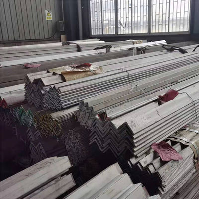 Hot Rolled NO.1 Selesai Sama Stainless Steel Angle Bar Untuk Struktur Konstruksi
