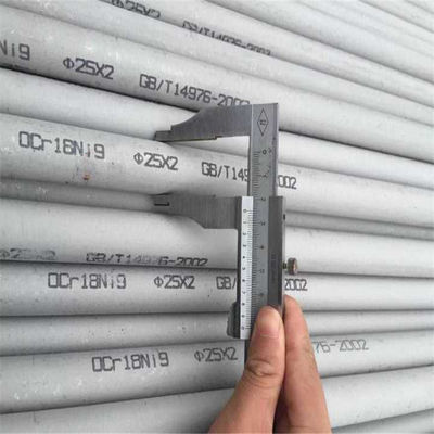 Konstruksi ASTM A312 TP316L Gas Oil Hot Rolled Seamless Steel Pipe