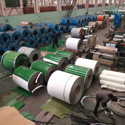 2B Permukaan SS201 Stainless Steel Strip Coil perlakuan panas