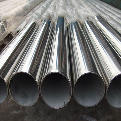 Elliptical Seamless Stainless Steel Pipe Tubes Spiral Welded Untuk Dekorasi