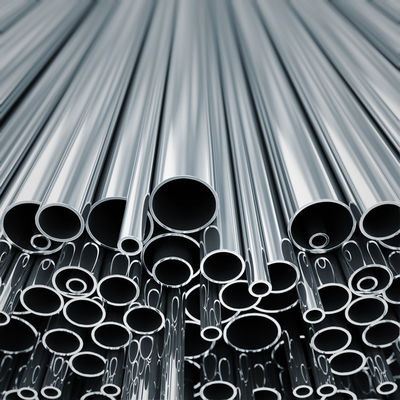 Elliptical Seamless Stainless Steel Pipe Tubes Spiral Welded Untuk Dekorasi