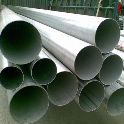 Elliptical Seamless Stainless Steel Pipe Tubes Spiral Welded Untuk Dekorasi