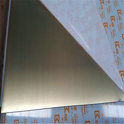 AISI 2b SS Sheet 8mm 316L Stainless Steel Plates Lembar Garis Rambut